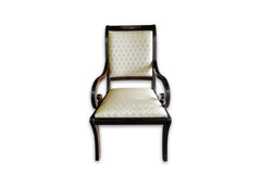 Henredon Arm Chair (Scroll Back) - Natchez Collection